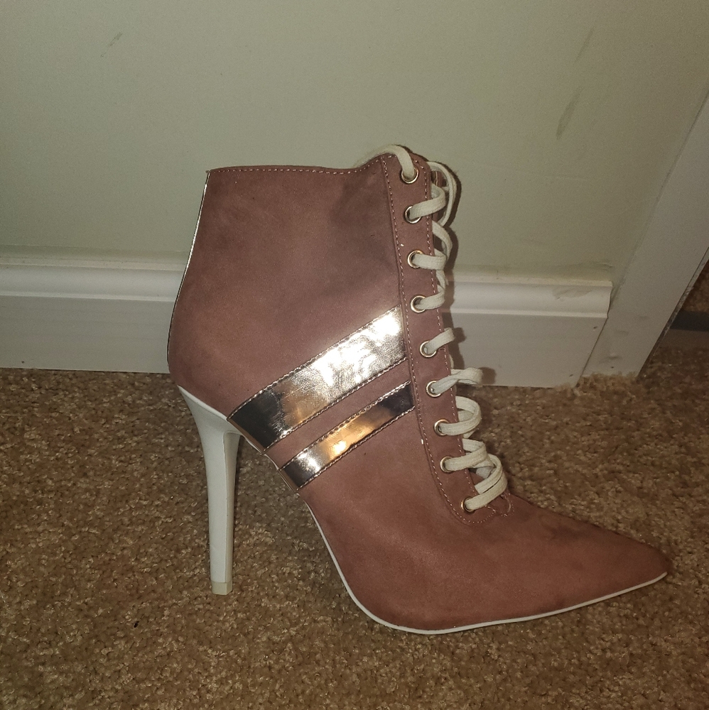 Lace up heels